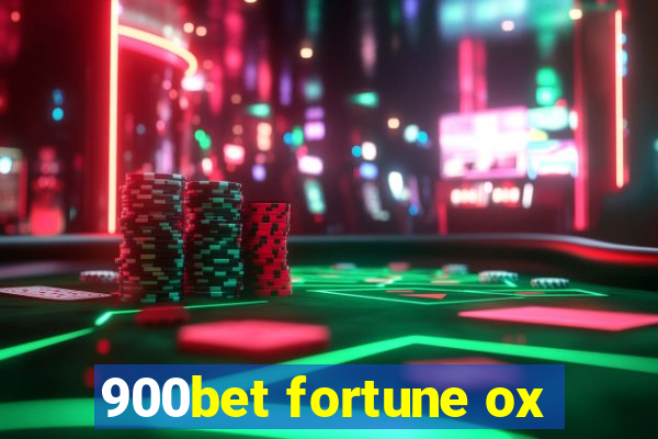 900bet fortune ox